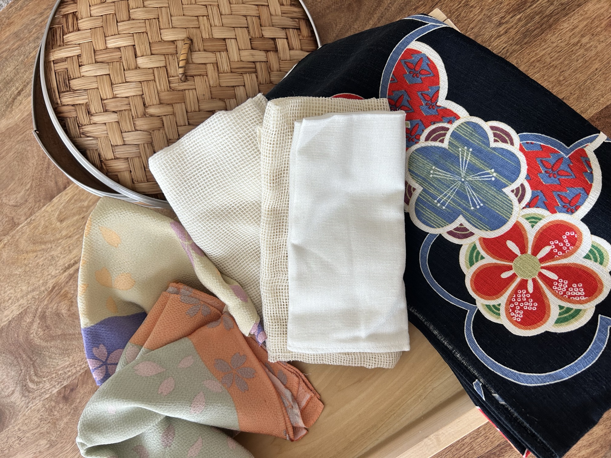 サワードウを焼く