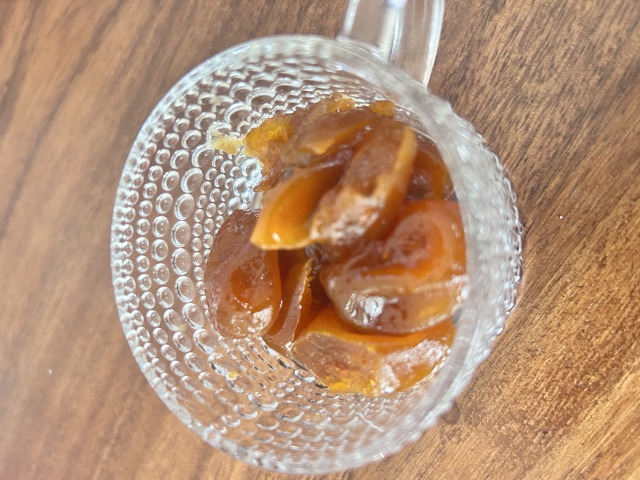 金柑の甘露煮